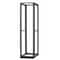 Panduit 4-POST RACK W #12-24 RAILS, 84"H X 23.3"W X 30.2"D, 45RU, BLACK ROHS R4P - alternate 2